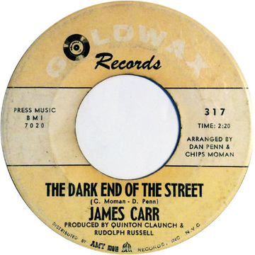 James Carr - The Dark End Of The Street (1967)
