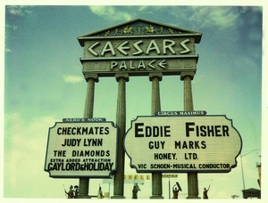 Honey Ltd. teloneando a Eddie Fisher en el Caesars Palaces, Las Vegas, 1968